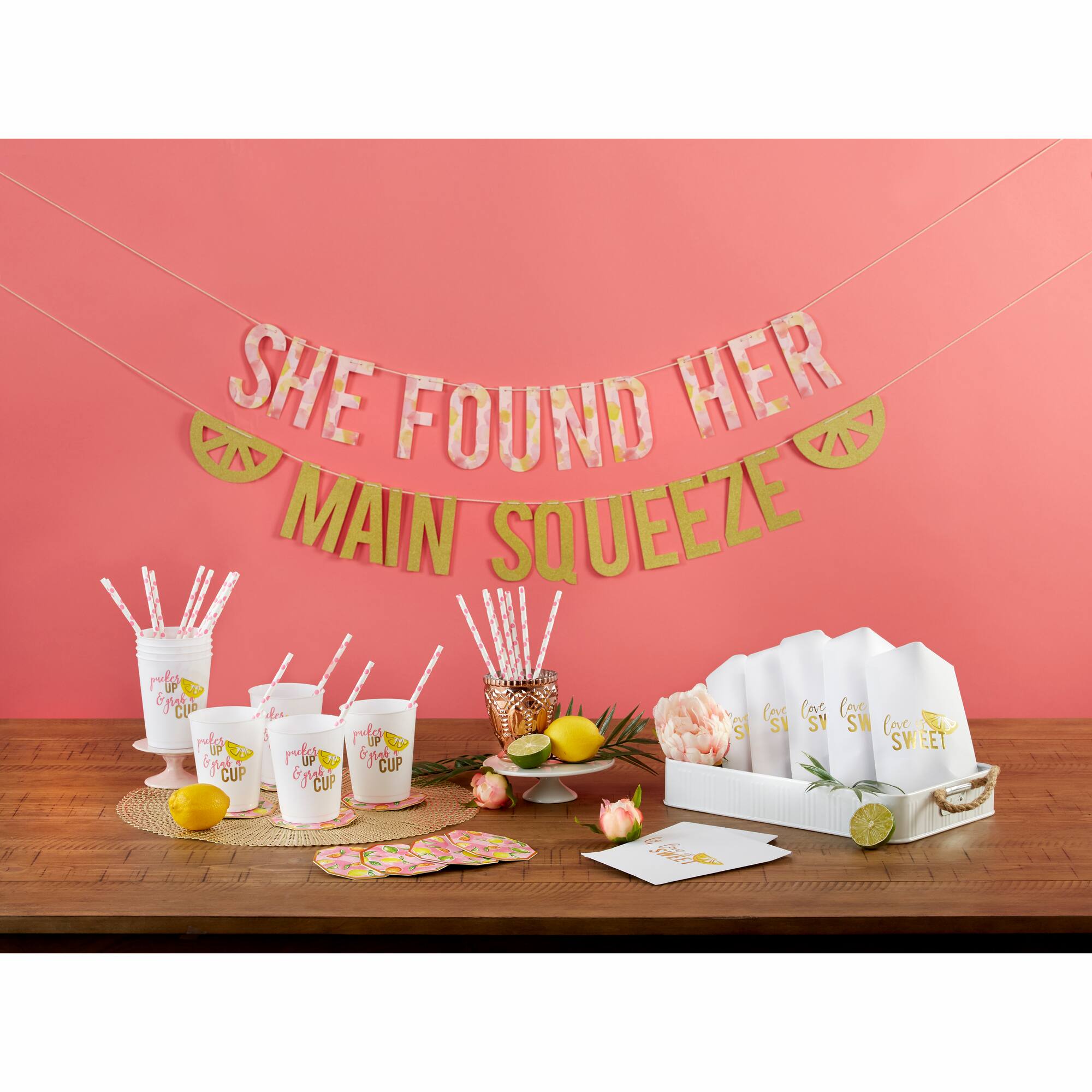 Kate Aspen® She Found Her Main Squeeze 49 Piece Party Kit